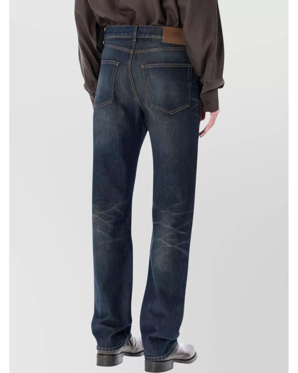 Our Legacy Blue Denim Regular-Fit Straight-Leg Jeans for men