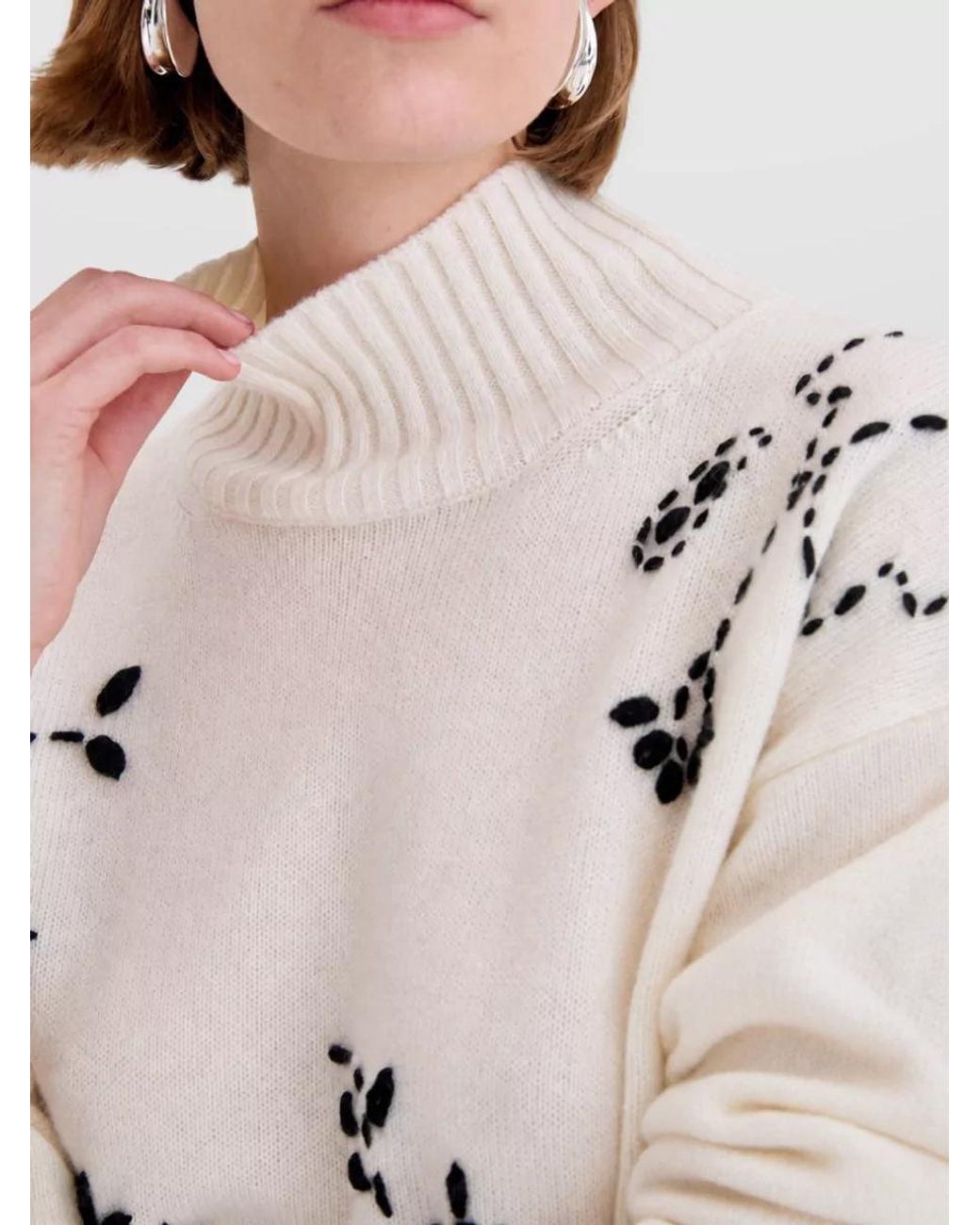 BIANCALANCIA White Sweatshirt