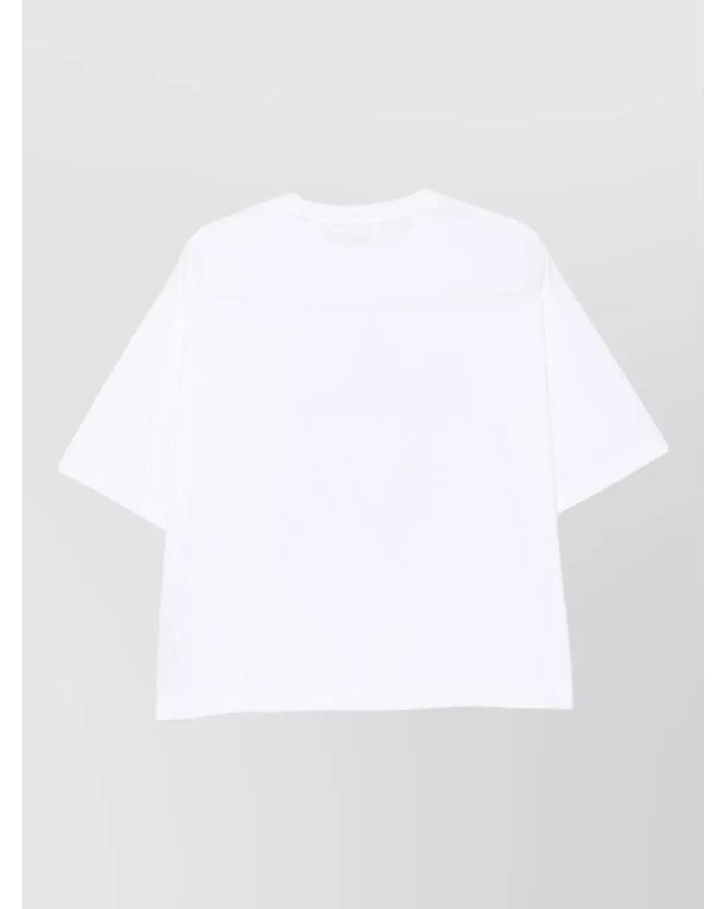 Paul Smith White Printed Cotton T-Shirt