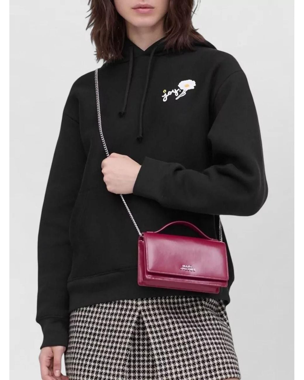 Marc Jacobs Purple Mini Leather Shoulder Bag