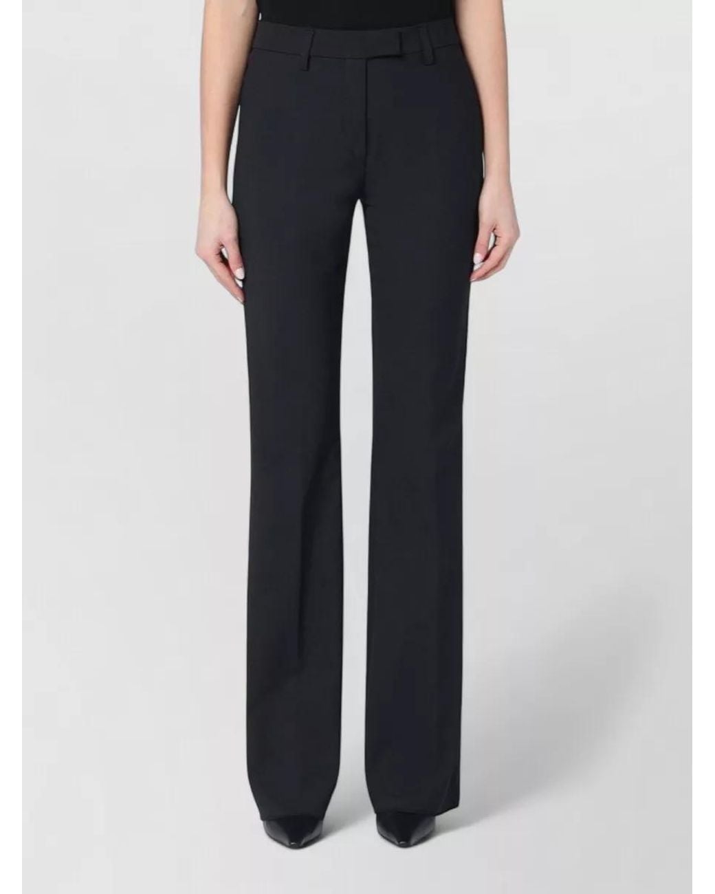 Thelatest Black Flared Trousers