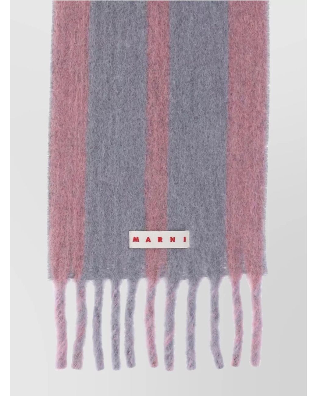 Marni Gray Wool Scarf