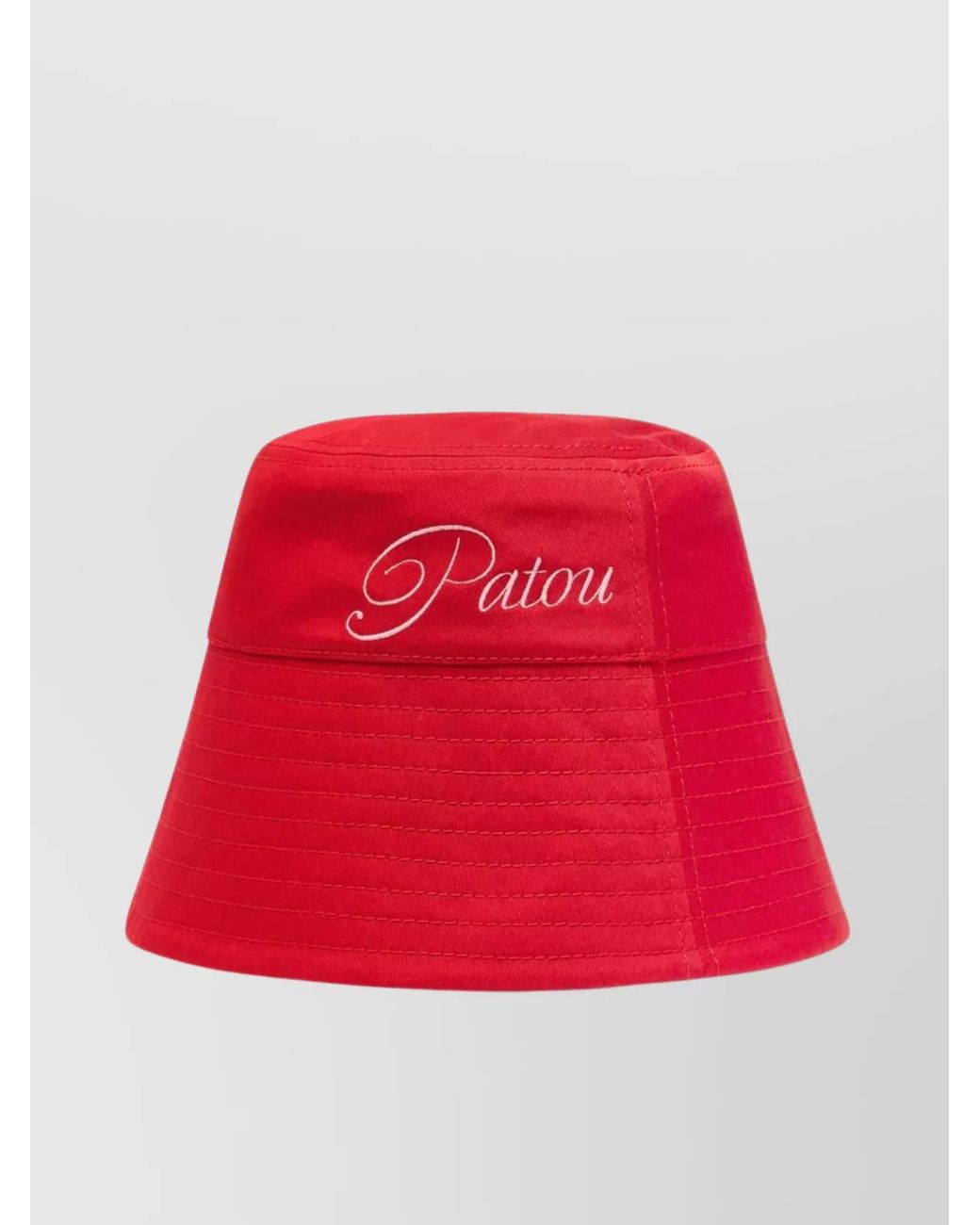 Patou Logo Embroidered Bucket Hat