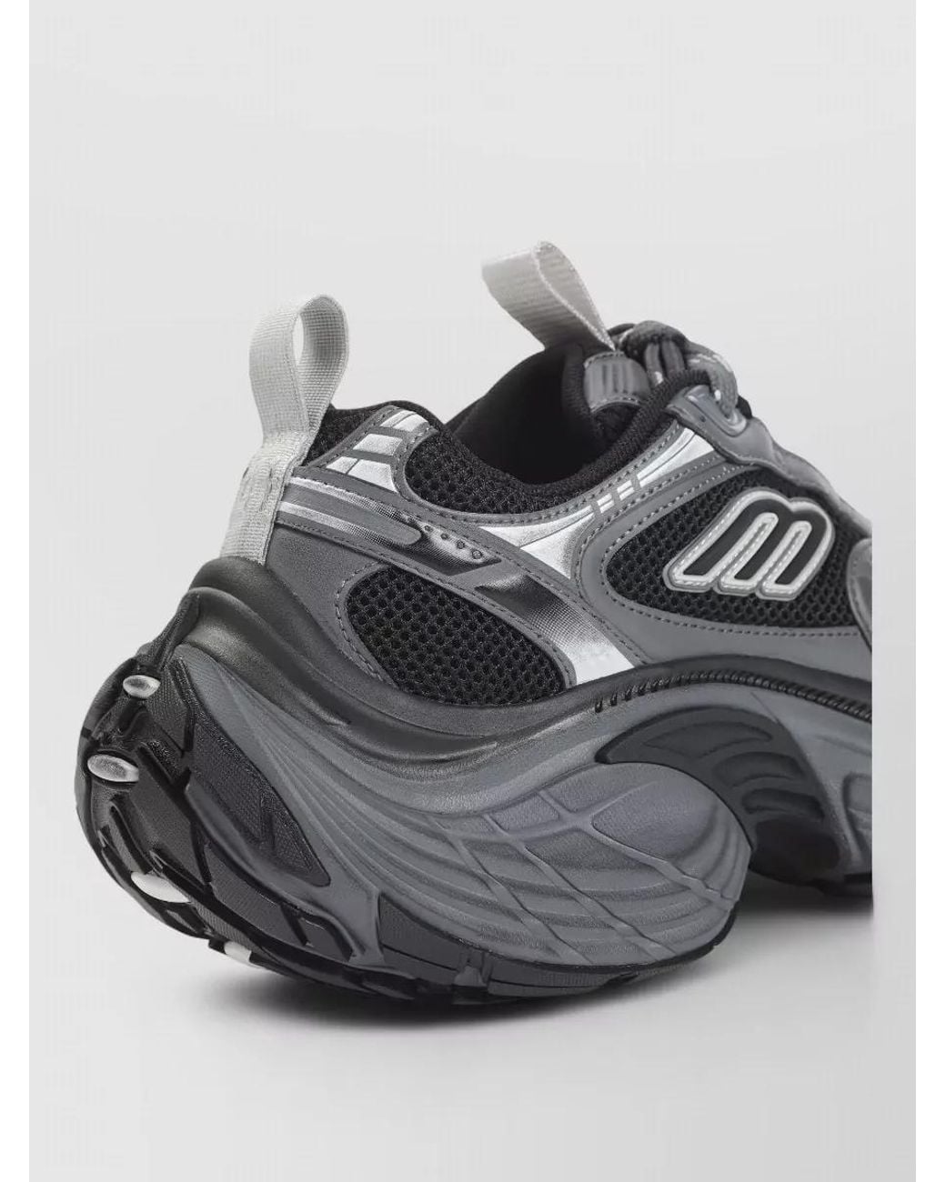Balenciaga Gray Low-Top Sneakers for men