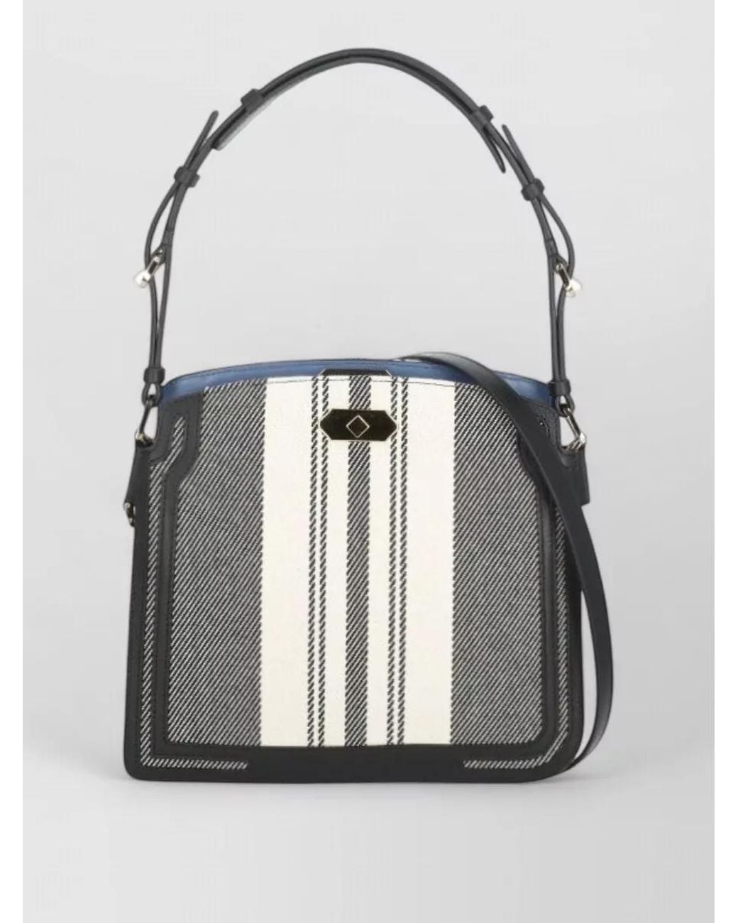 Lanvin Multicolor Amalia Fabric Shoulder Bag