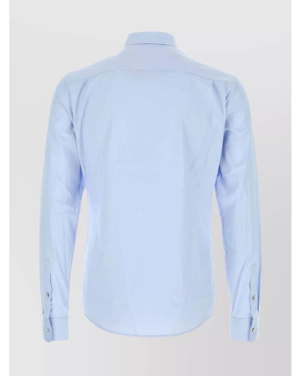 Wooyoungmi Blue Poplin Shirt for men
