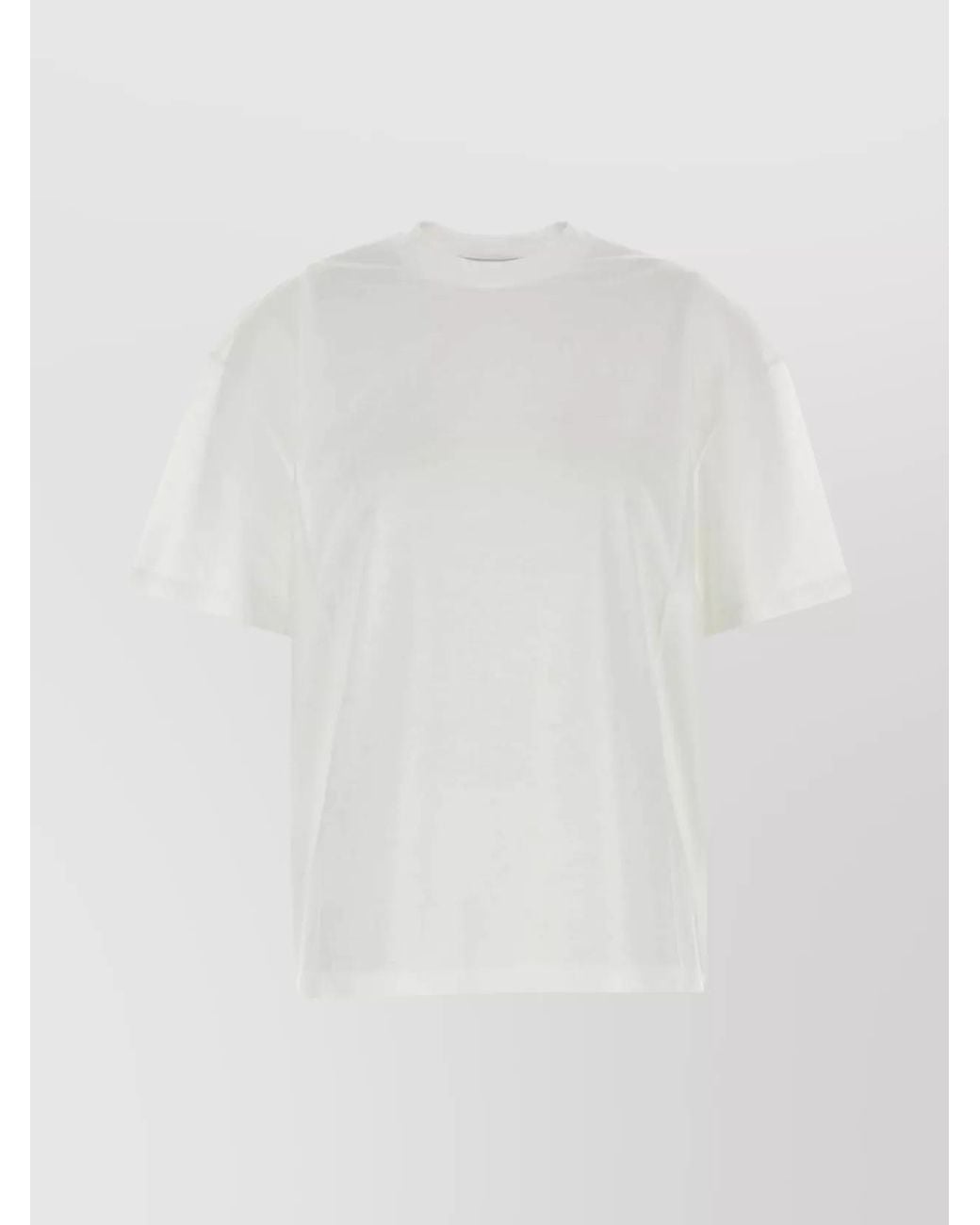 Prada White Cotton T-Shirt