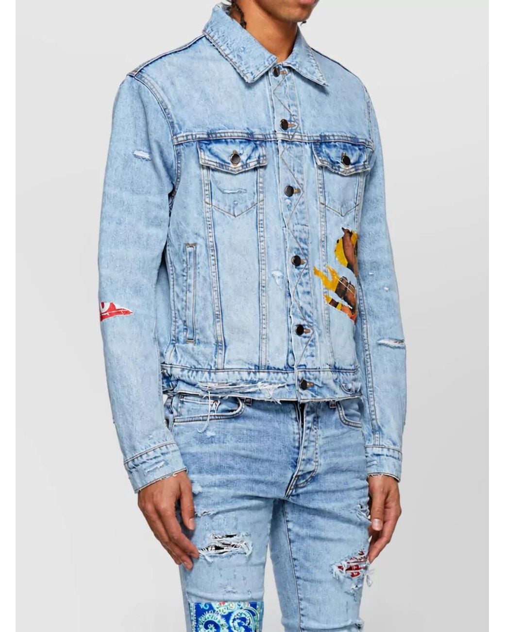 Amiri Blue Denim Jacket for men