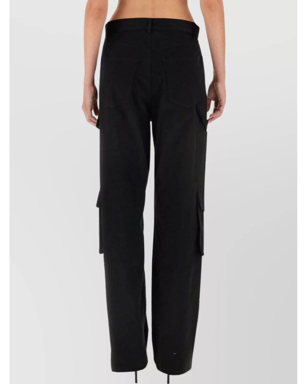 Moschino Black Cargo Pants