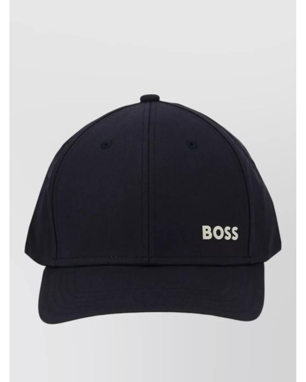 Boss Blue Cotton Baseball Cap for men
