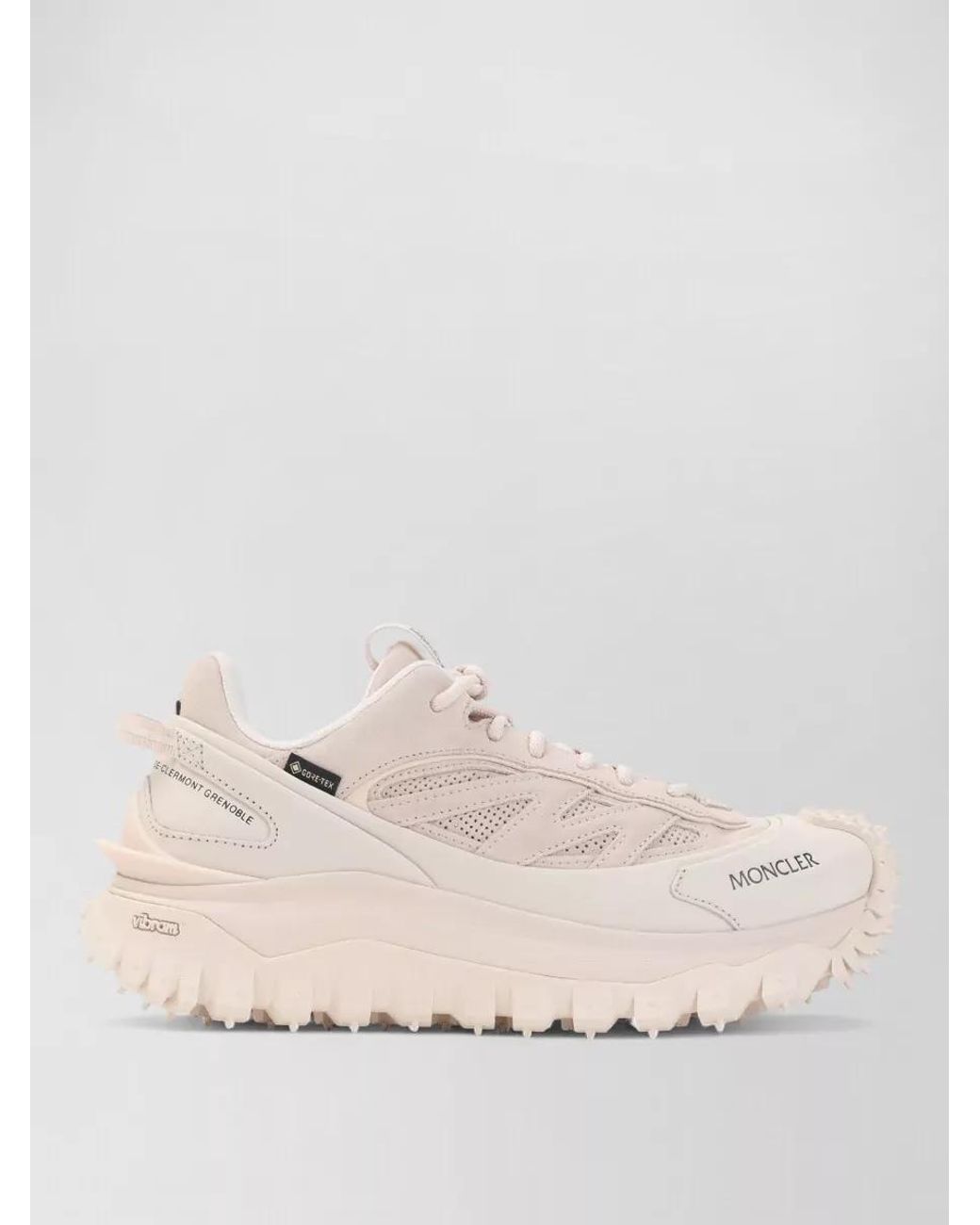 Moncler Natural Leather Trailgrip Apex Craft Gtx Lace-Up Sneakers