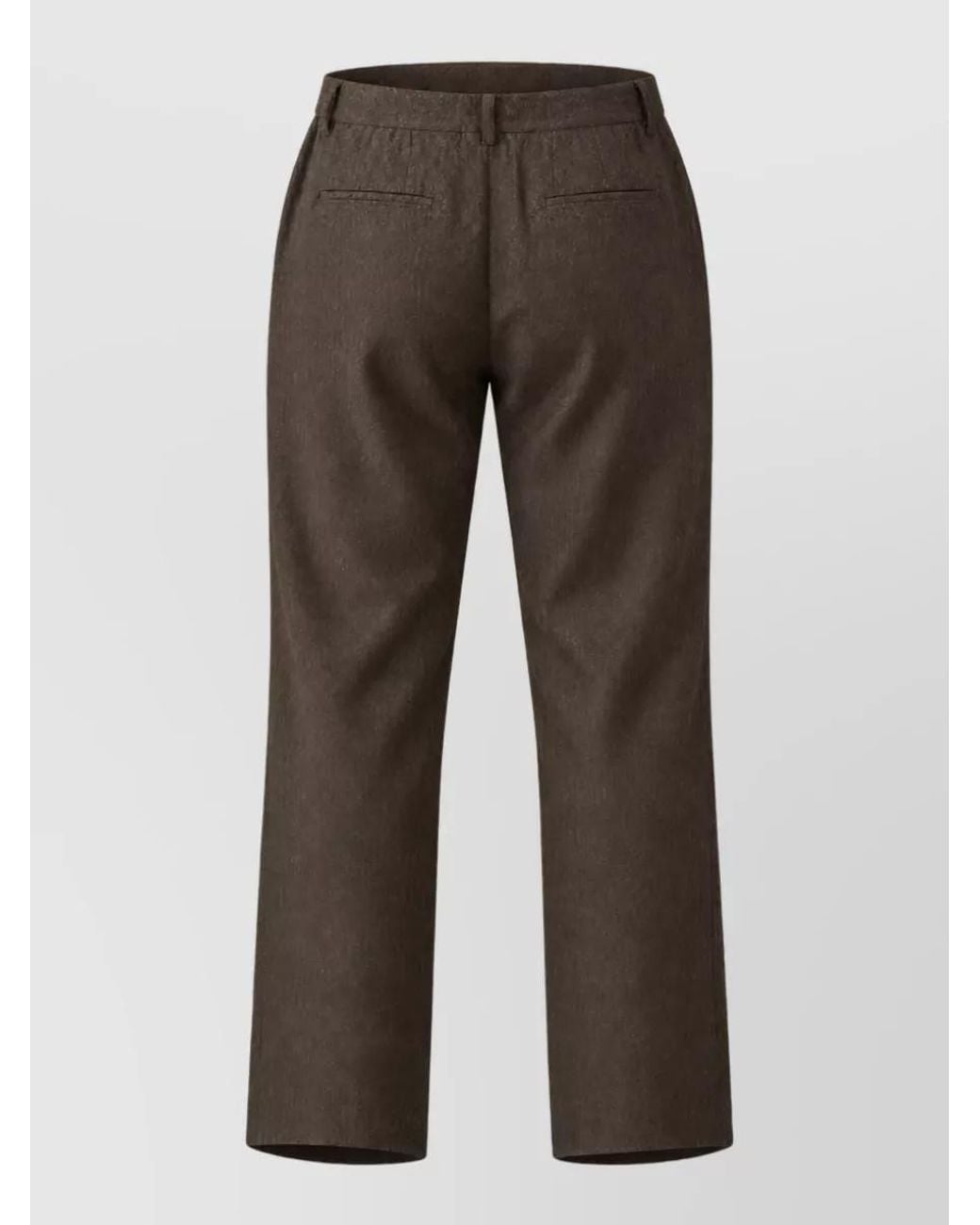 LE SULLY STUDIO Brown Tailored Trousers