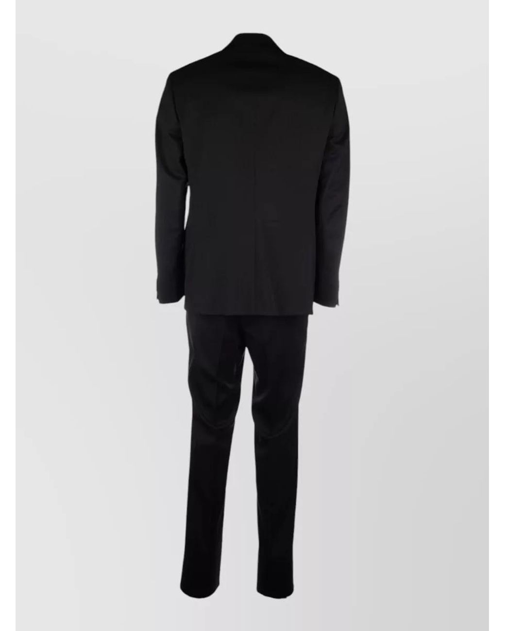 Colamarino Black Single-Breasted Suit for men