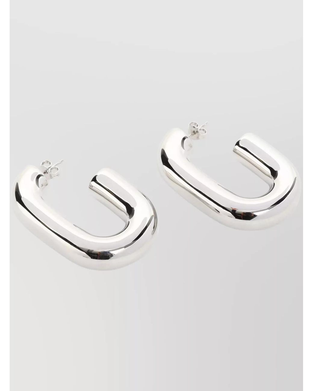 Rabanne Metallic Brass Xl Link Earrings