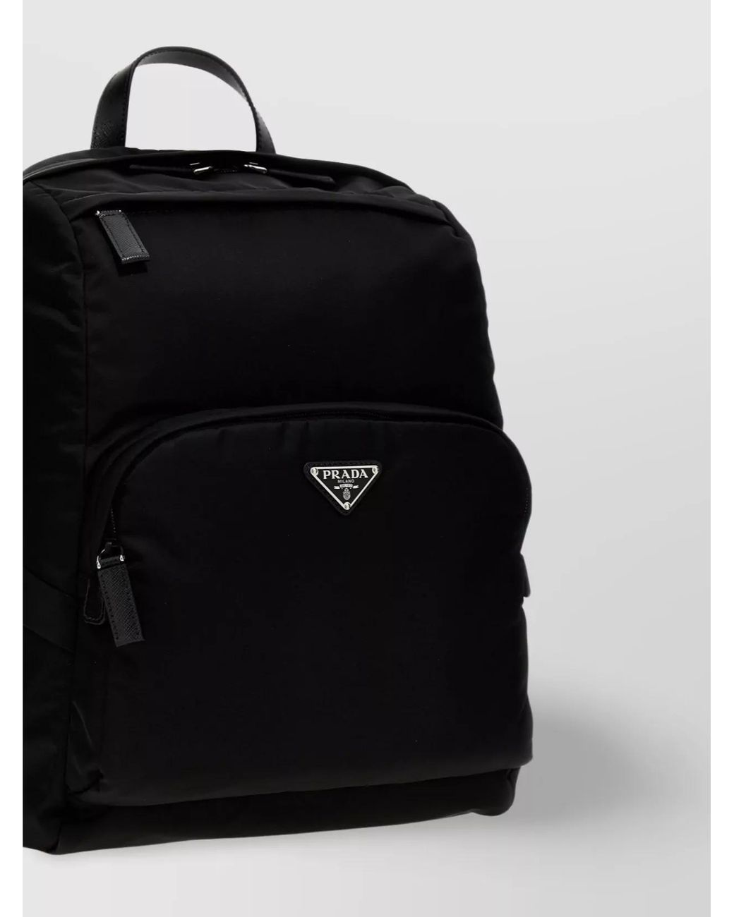 Prada Black Nylon Backpack for men