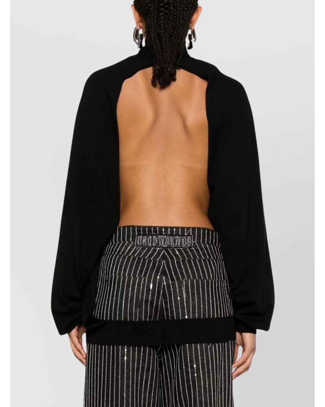 Moschino Black Virgin Wool Jumper