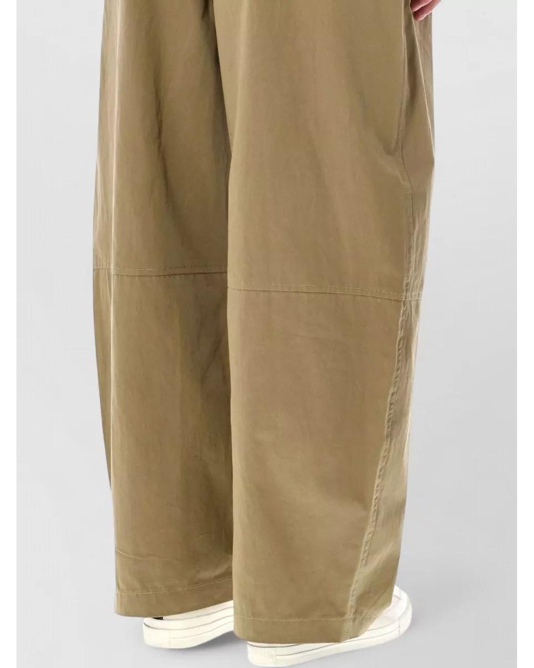 Comme des Garçons Natural Pleated Wide-Leg Tailored Shorts for men
