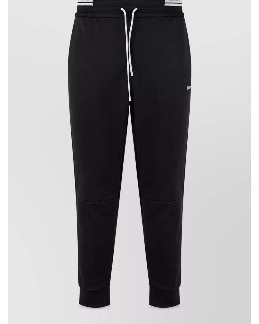 Boss Blue Tapered Track Pants for men