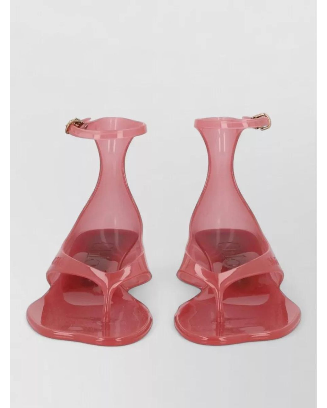 Chloé Red Heeled Sandals