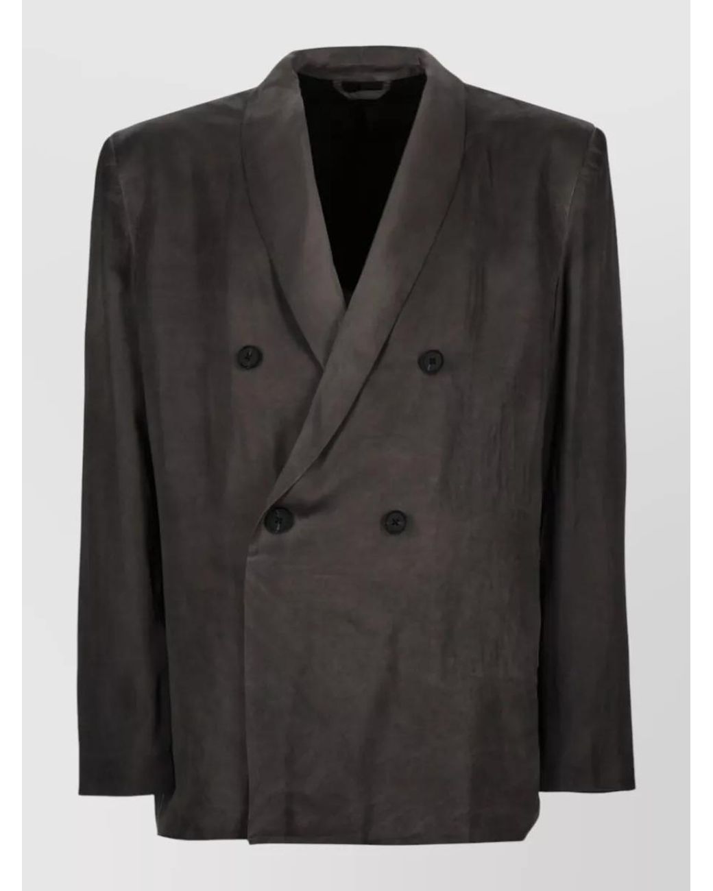DIESEL Black Viscose Blazer for men
