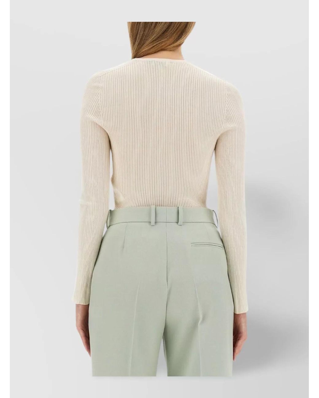 Lanvin Green Cashmere Silk Wool Cardigan
