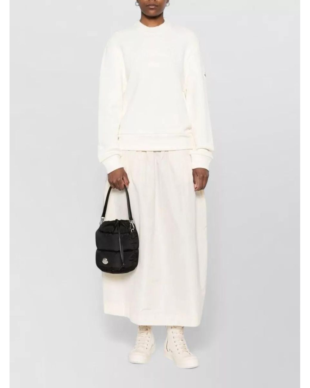 Moncler Black Caradoc Nylon Bucket Bag