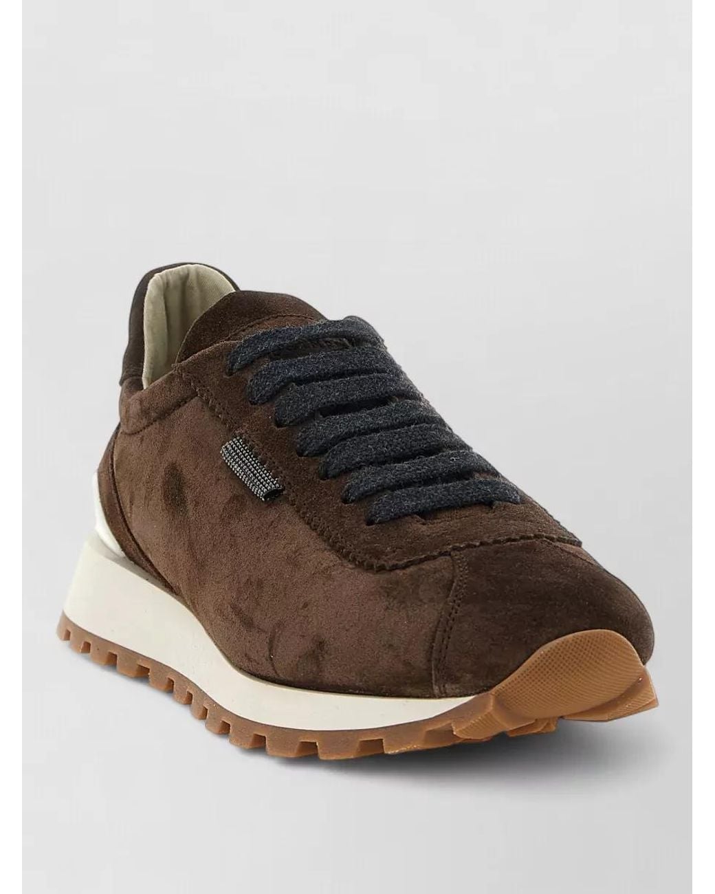Brunello Cucinelli Multicolor Leather Runner Sneakers