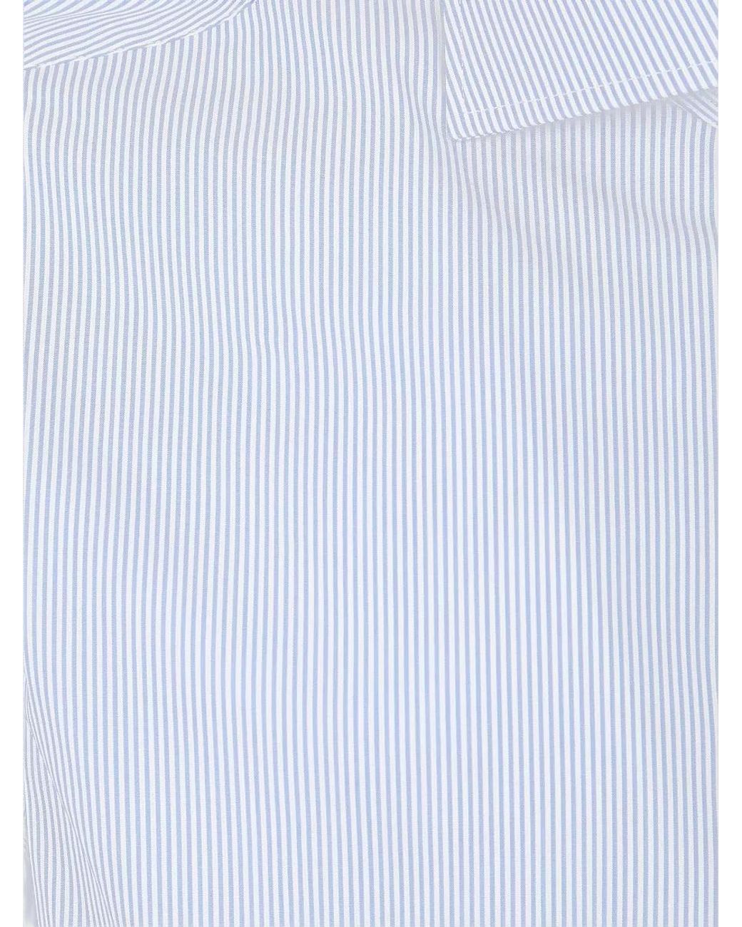 Barba Napoli Blue Striped Shirt for men