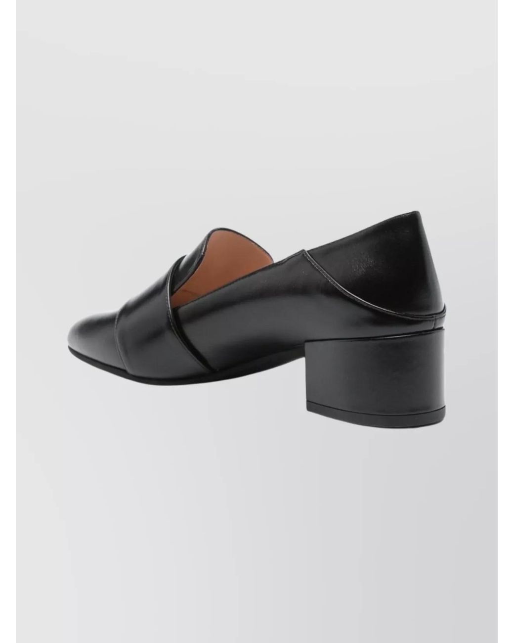 Bally Multicolor Leather Block Heel Loafers