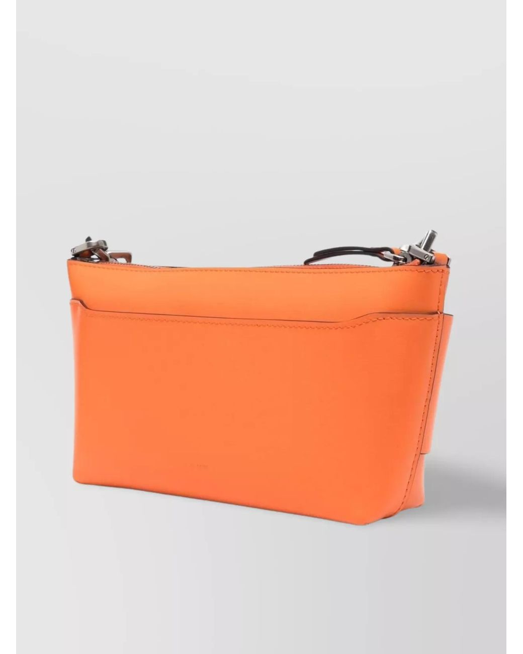 Boyy Orange Na Calf Leather Shoulder Bag