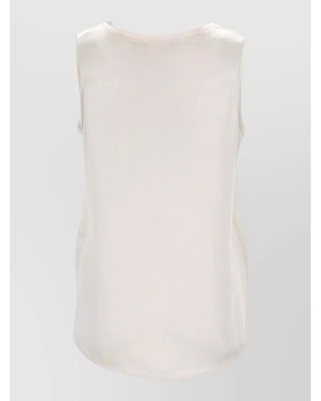 Max Mara Natural Sleeveless Top