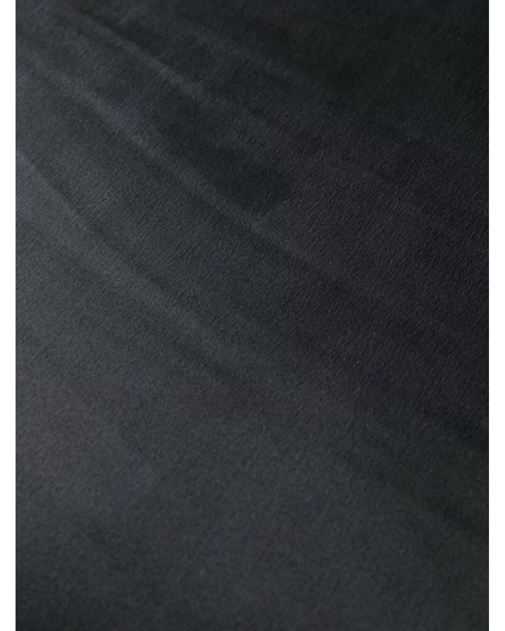 Rick Owens Black Silk Down Padded Scarf