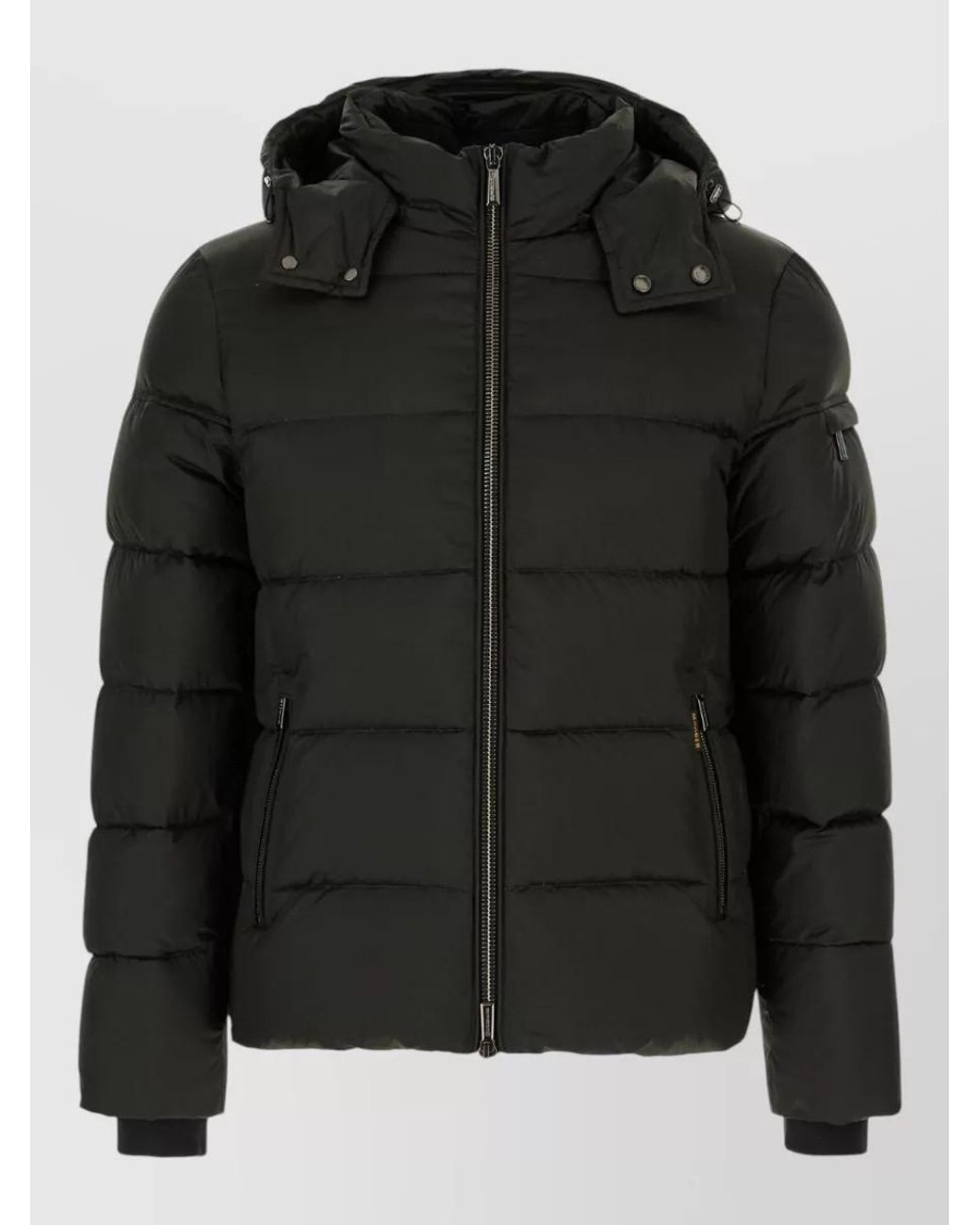 Moorer Black Down Puffer Jacket for men