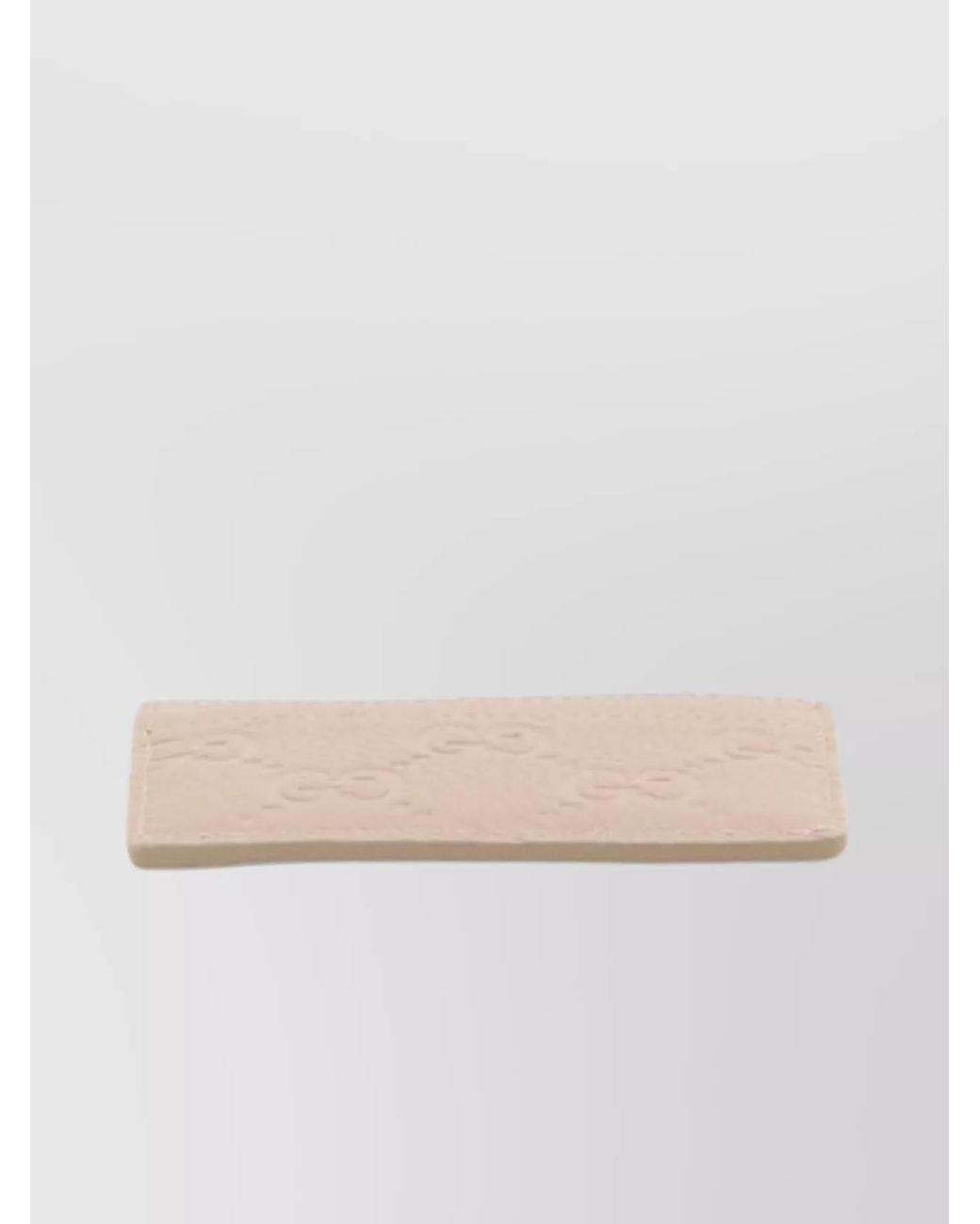 Gucci Natural Leather Card Holder