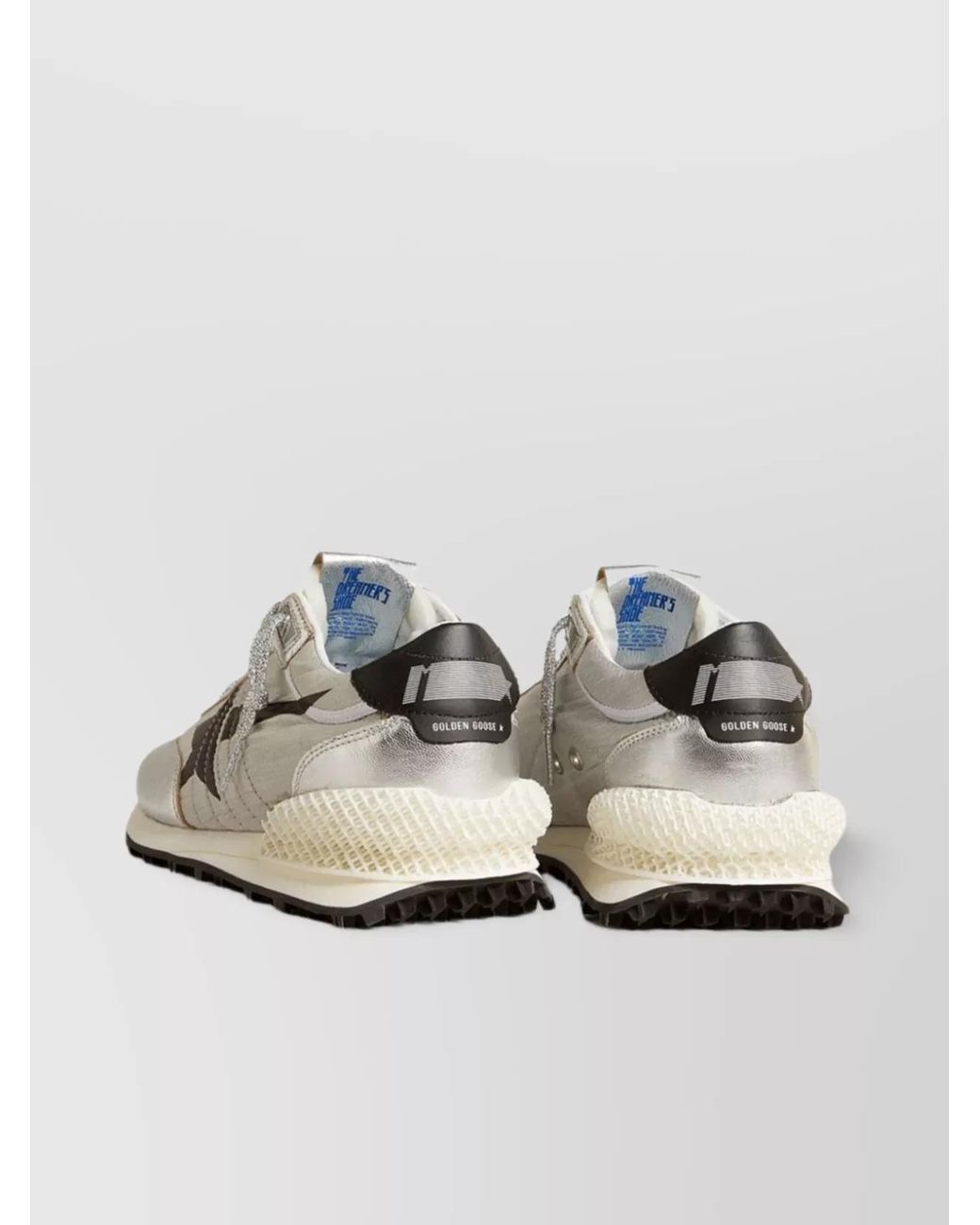 Golden Goose Deluxe Brand White Leather Low-Top Sneakers