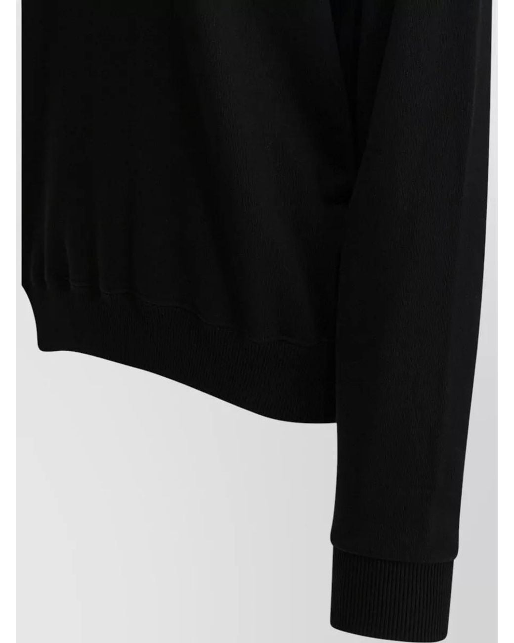Givenchy Black Printed Cotton Sweatshirt