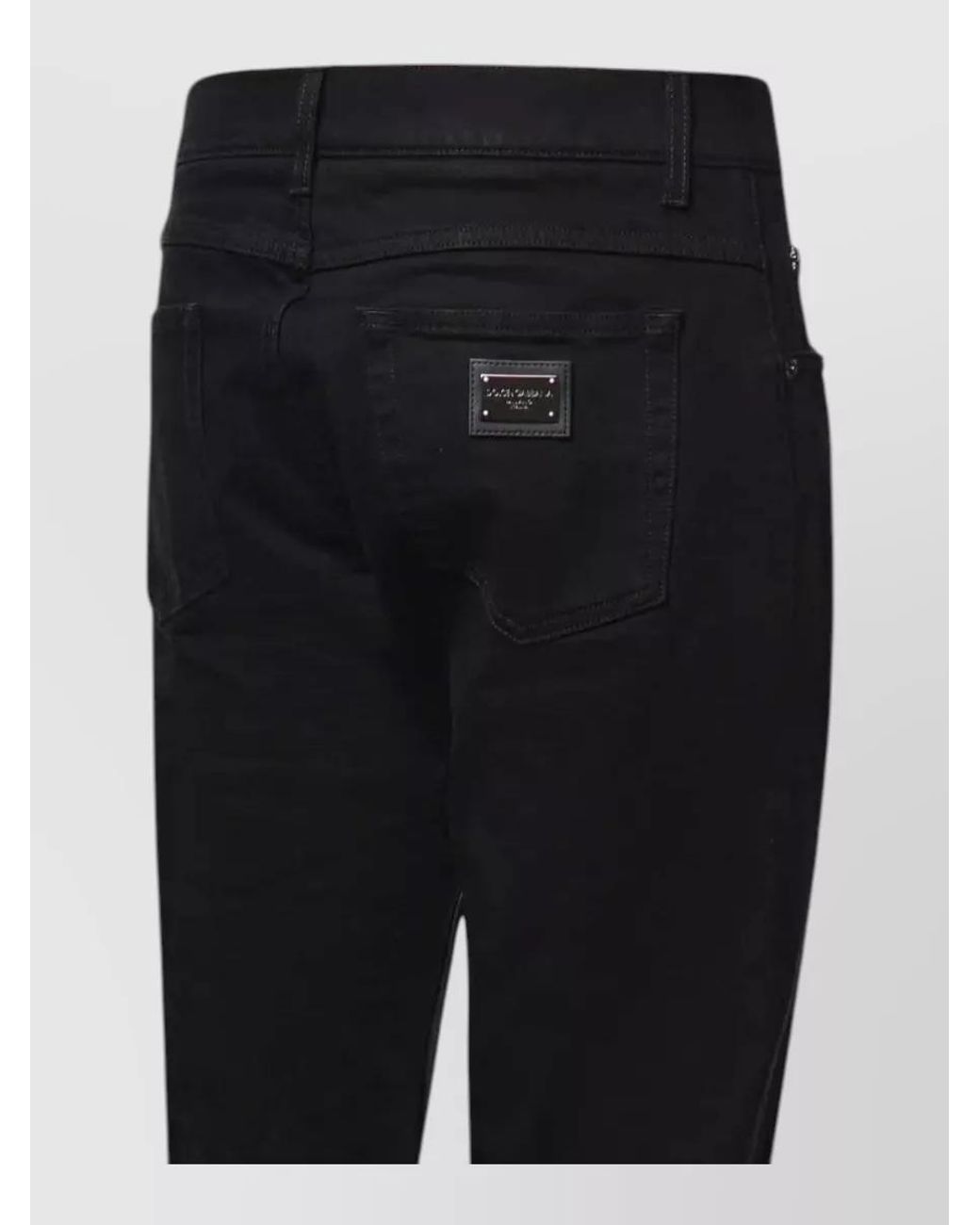 Dolce & Gabbana Black Denim Jeans for men