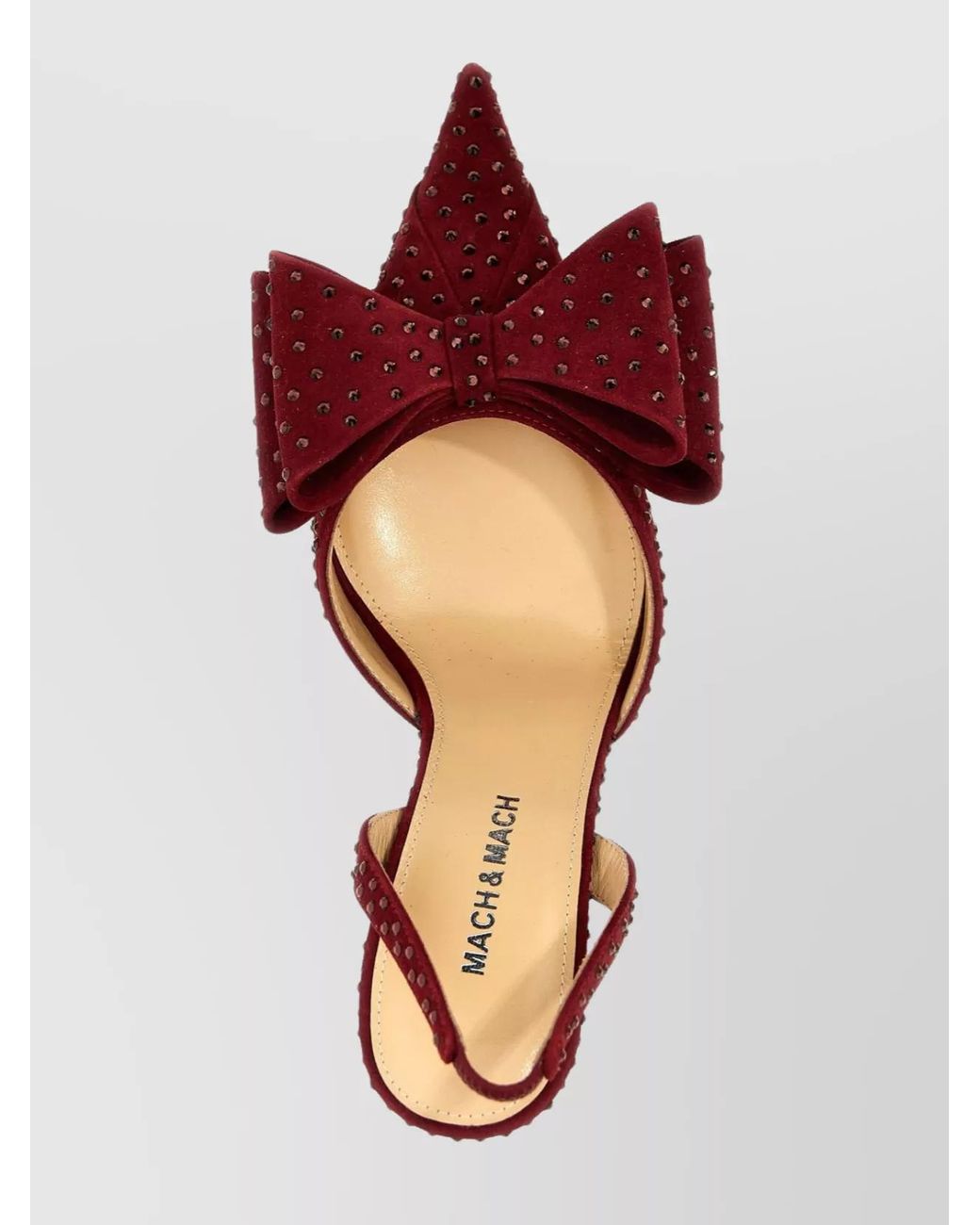 Mach & Mach Brown Le Cadeau Slingback Pumps