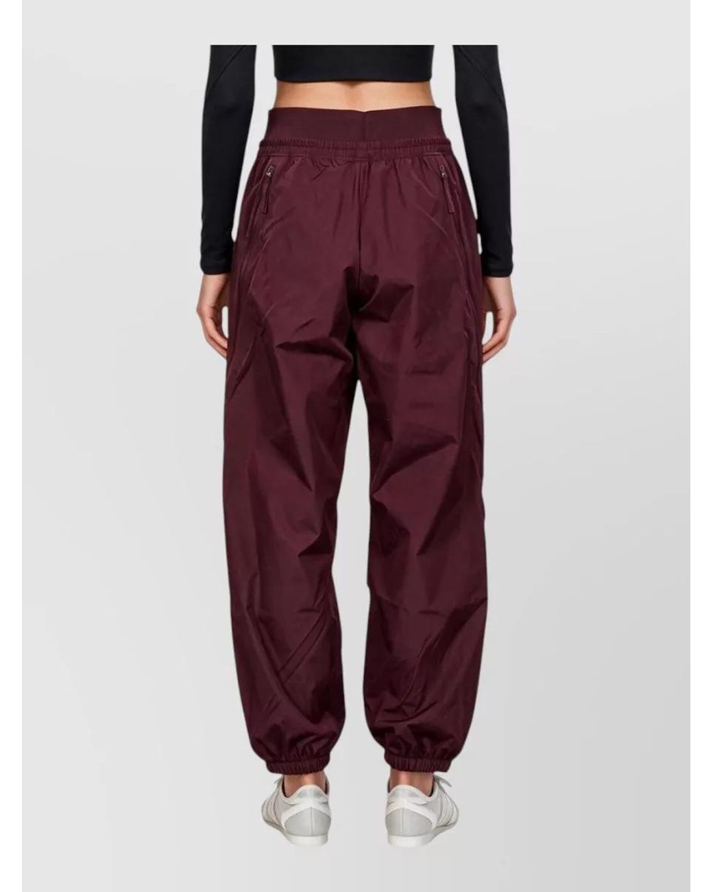 Adidas By Stella McCartney Purple Straight-Leg Trousers
