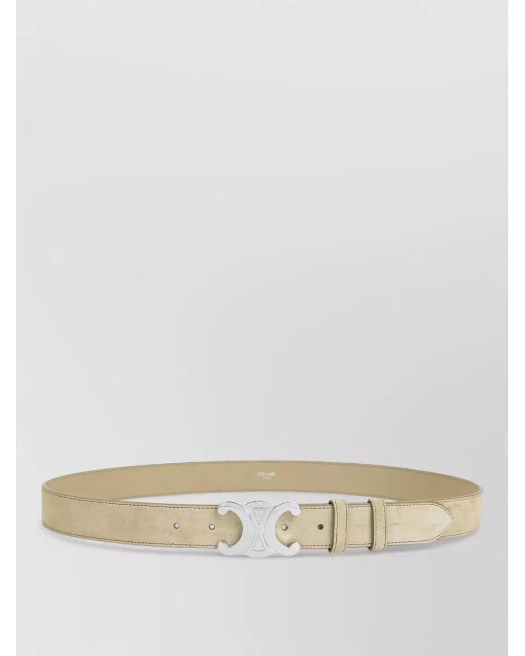 Céline Multicolor Suede Leather Mid-Rise Belt