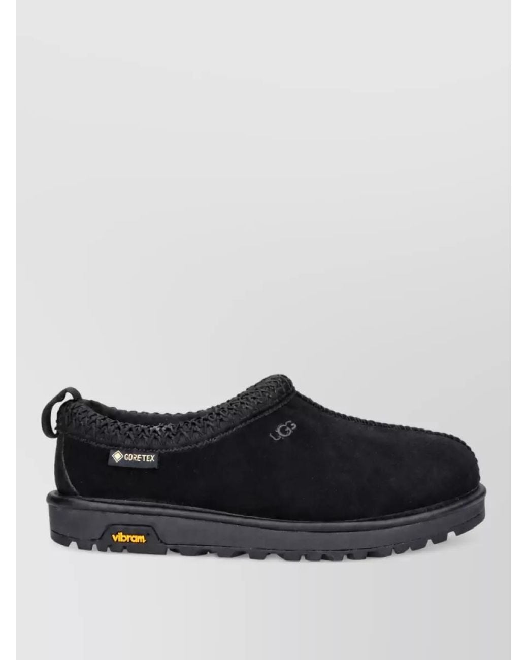 Ugg Black Leather Ballet Slippers