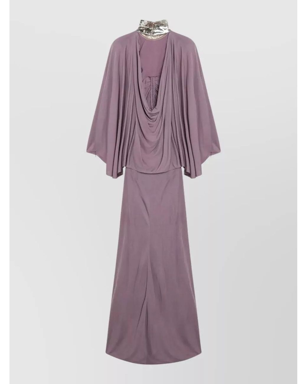 Valentino Purple Maxi Dress