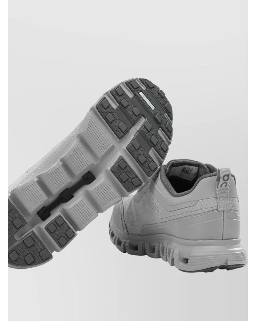 On Shoes Gray Waterproof Low-Top Sneakers for men