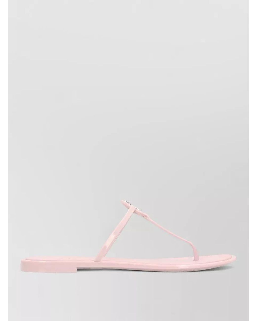 Tory Burch Pink Jelly Flip Flops