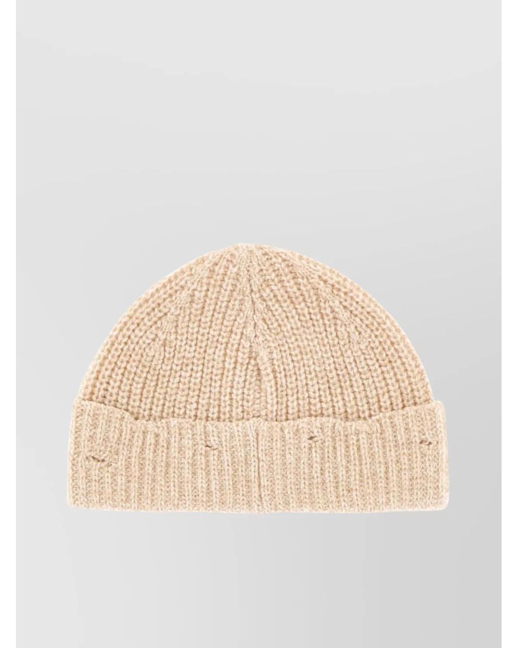 Marni Natural Virgin Wool Beanie