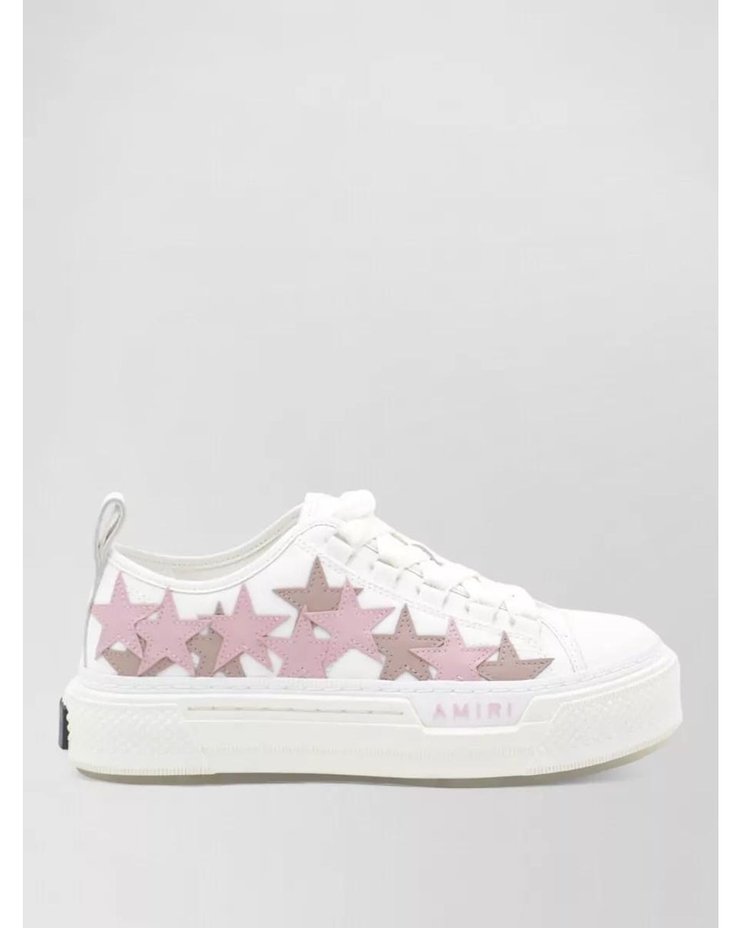 Amiri Natural Stars Court Low Low-Top Sneakers