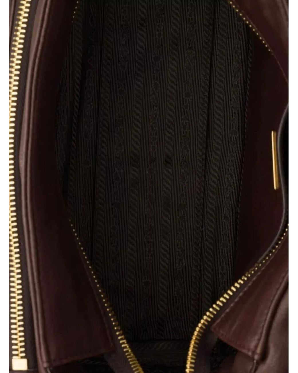 Prada Brown Explore Large Lamb Leather Shoulder Bag