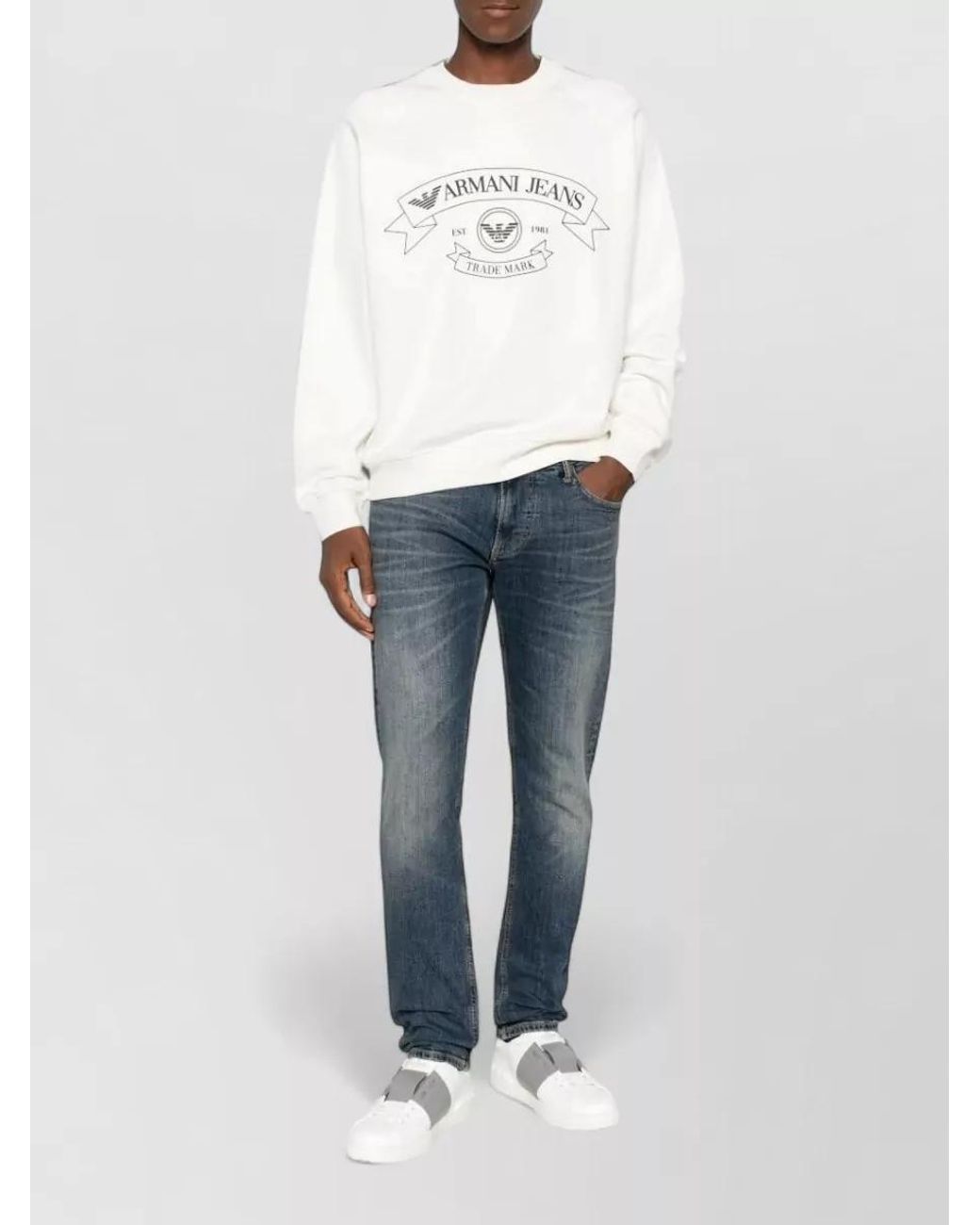 Emporio Armani Blue Slim-Fit Jeans for men