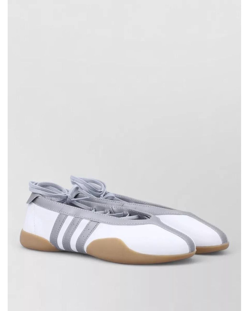 Adidas Originals White Leather Low-Top Sneakers