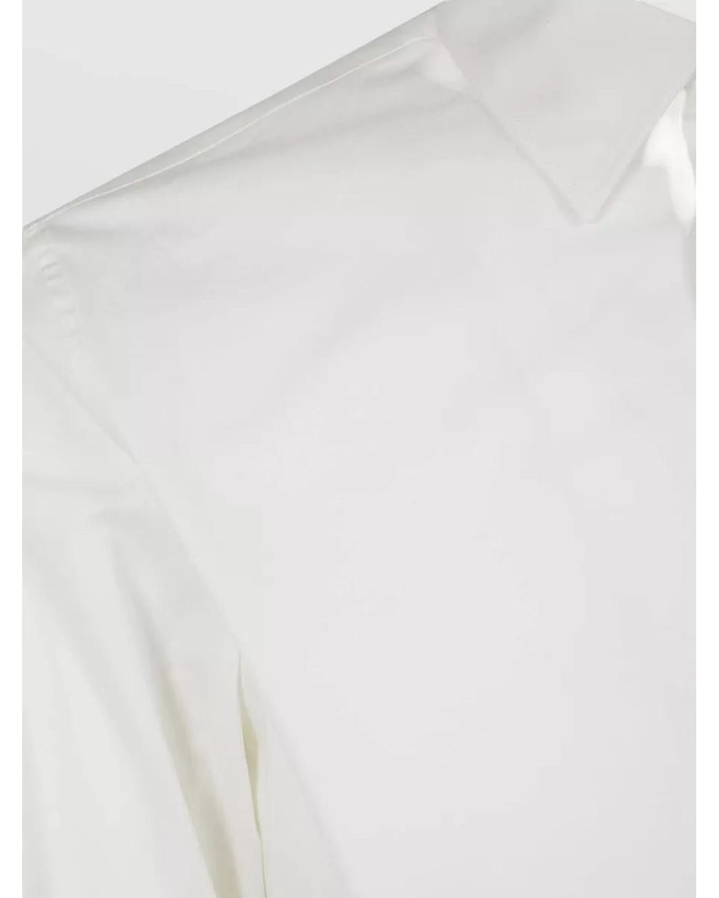 Michael Kors White Cotton Shirt for men